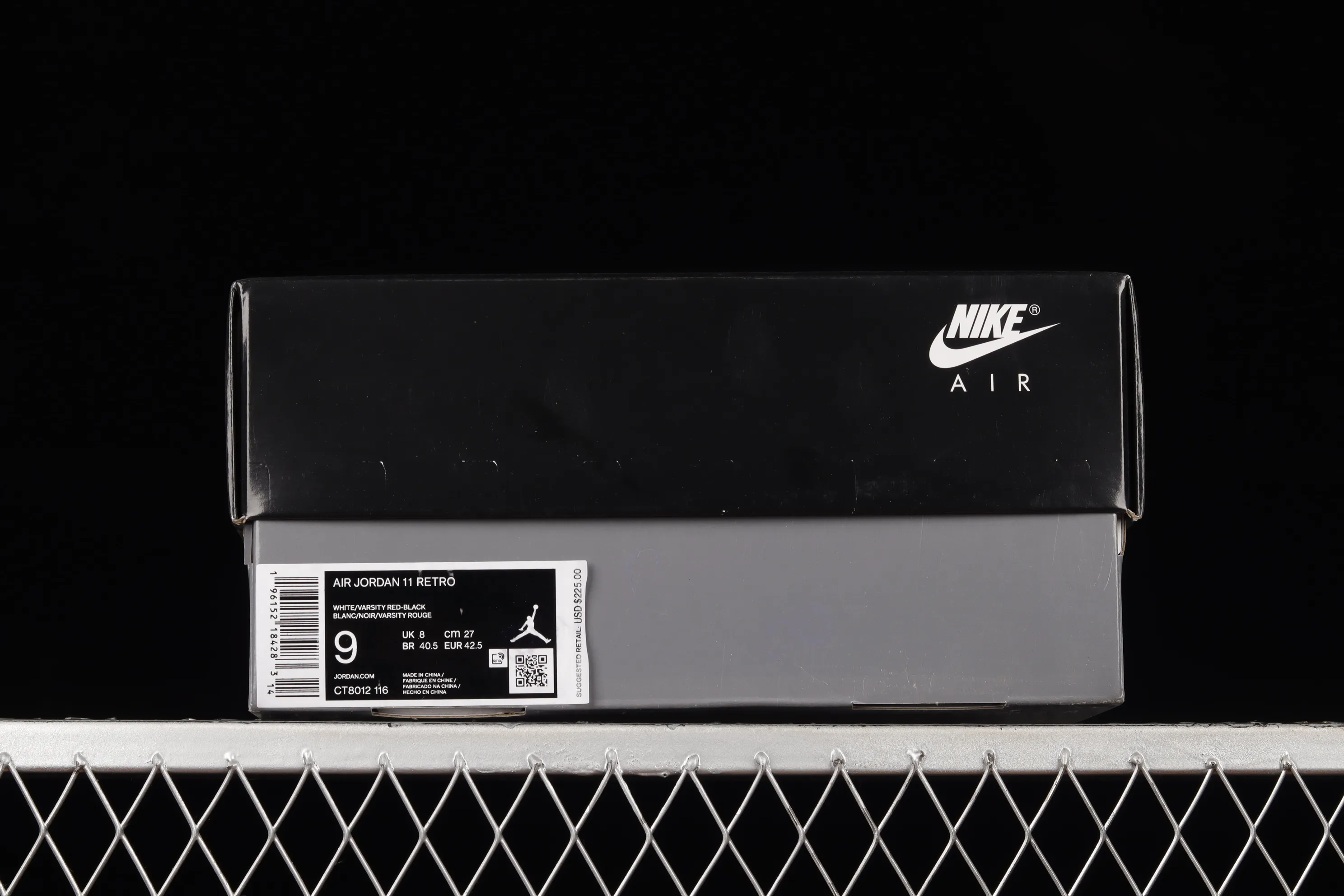 All categories Air Jordan Jordan series basketball shoes Air Jordan 11 Air Jordan 11 "Cherry" AJ11 Joe 11 cherry red high-top basketball shoes CT8012-116